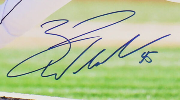 Zach Wheeler Signed New York Mets Unframed 16x20 Pitching MLB Photo - Image 2