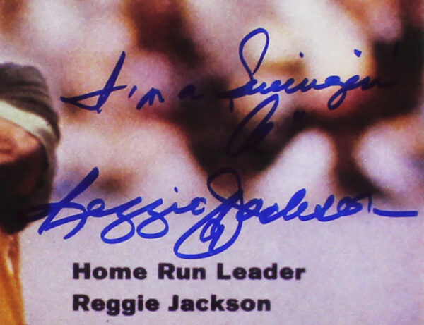Reggie Jackson Signed Oakland A's Unframed 16x20 Sports Illustrated Cover MLB Photo with Inscription - Image 2