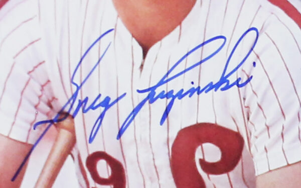 Greg Luzinski Signed Philadelphia Phillies Unframed 11x14 SI Print Magazine Cover - Image 2