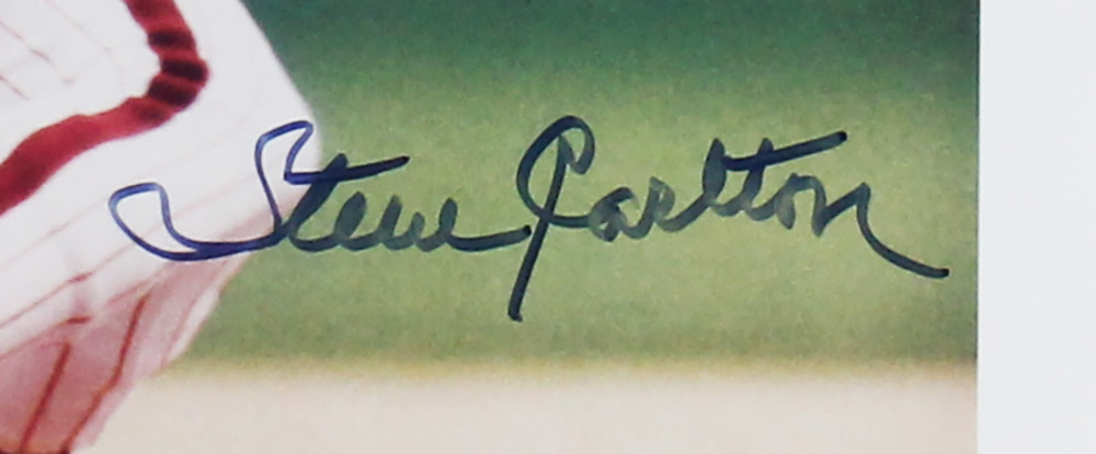 Steve Carlton Signed St. Louis Cardinals Unframed 11x14 SI Print Magazine Cover - Image 2