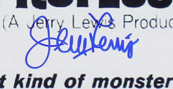 Jerry Lewis Signed Unframed 16x20 The Nutty Professor Movie Poster - Image 2