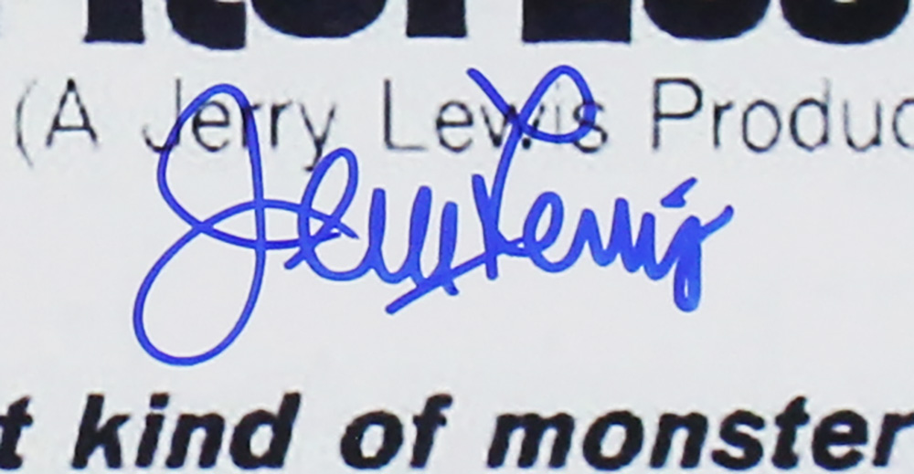 Jerry Lewis Signed Unframed 16x20 The Nutty Professor Movie Poster - Image 2