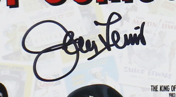 Jerry Lewis Signed Unframed 16x20 The King of Comedy Photo - Image 2