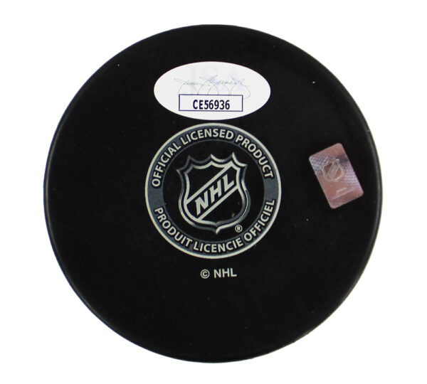 Mark Recchi Signed Pittsburgh Penguins Black NHL Hockey Puck - Image 3