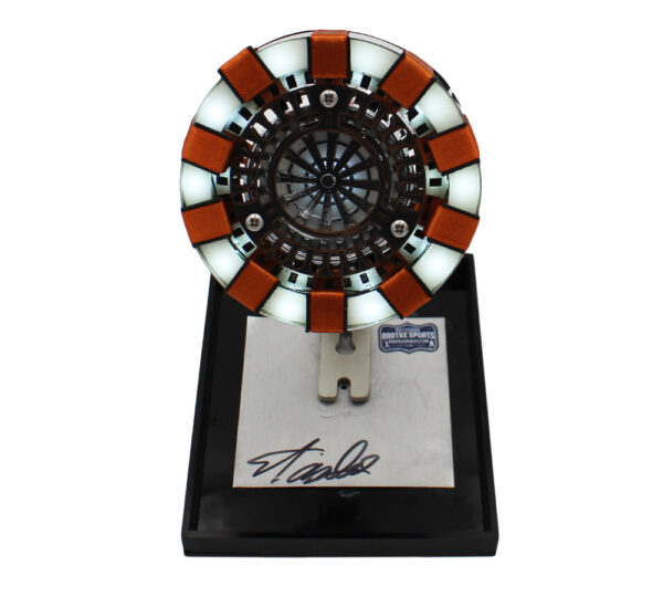 Stan Lee Signed Marvel Arc Reactor Prop with Case