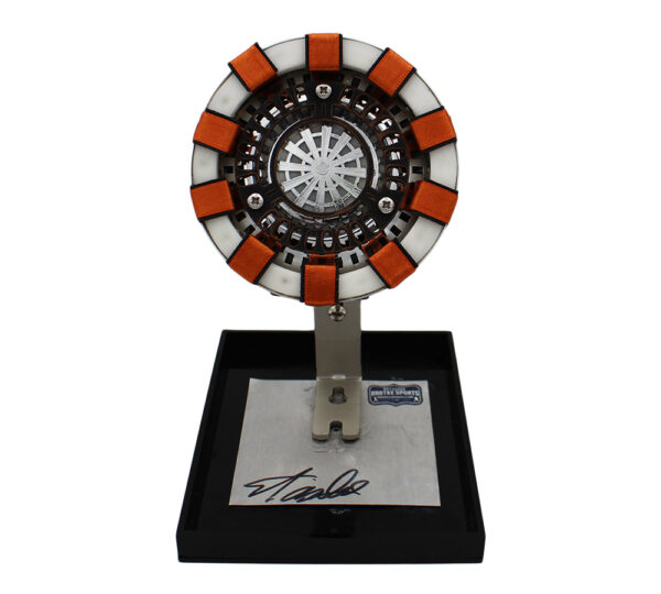 Stan Lee Signed Marvel Arc Reactor Prop with Case - Image 4