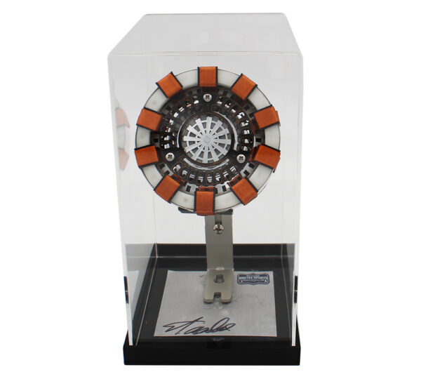 Stan Lee Signed Marvel Arc Reactor Prop with Case - Image 2