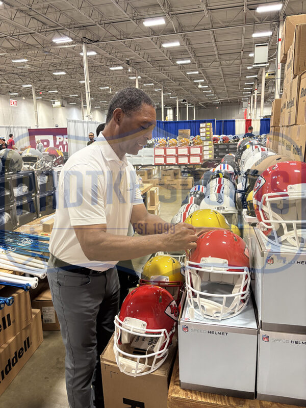 Marcus Allen Signed Kansas City Chiefs Speed Authentic NFL Helmet - Image 2