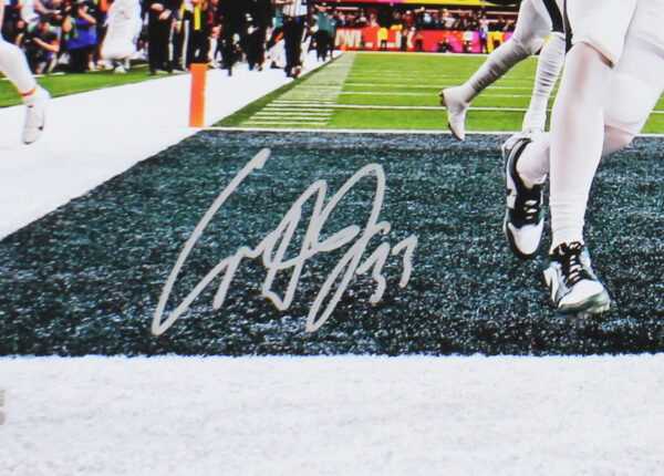 Cooper DeJean Signed Philadelphia Eagles Unframed 16x20 NFL Super Bowl 59 Photo - Image 2