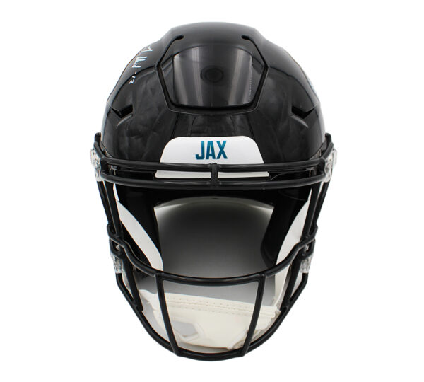 Travis Hunter Signed Jacksonville Jaguars Speed Authentic Flex NFL Helmet - Image 3