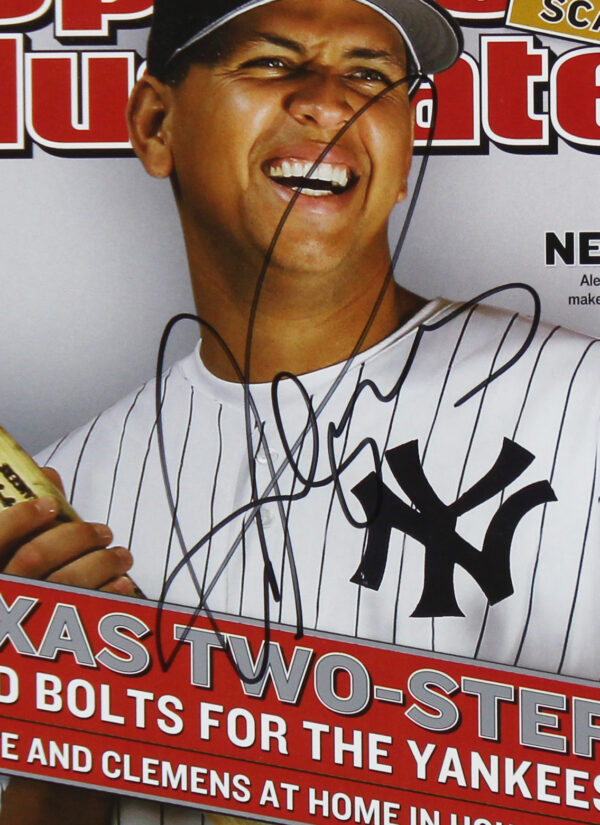 Alex Rodriguez Signed New York Yankees Sports Illustrated "Texas Two-Step" Magazine - Image 2