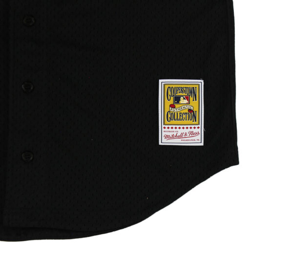 Ken Griffey Jr. Signed Cincinnati Reds Mitchell & Ness Black MLB Jersey - Image 4