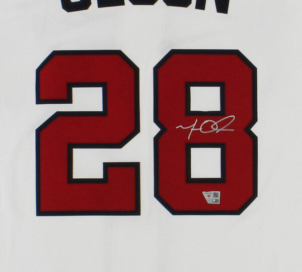 Matt Olson Signed Atlanta Braves Nike White MLB Jersey - Image 2