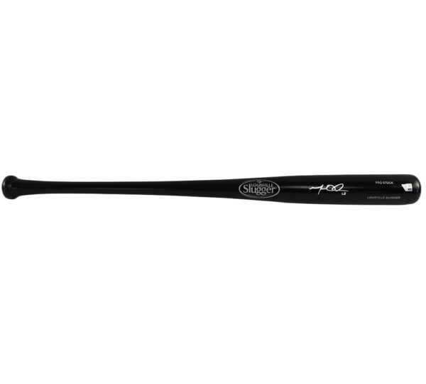Matt Olson Signed Atlanta Braves Louisville Slugger Black MLB Bat - Image 3