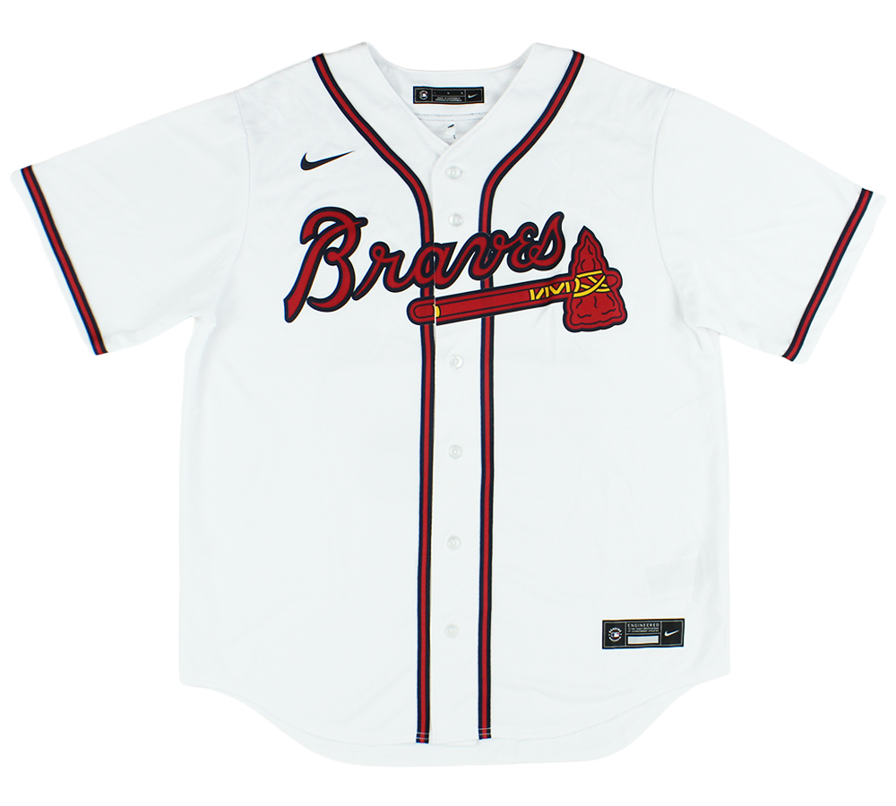 Matt Olson Signed Atlanta Braves Nike White MLB Jersey - Image 3