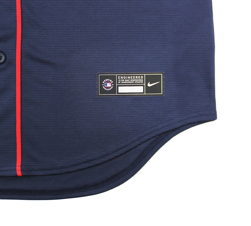 Matt Olson Signed Atlanta Braves Nike Navy MLB Jersey - Image 4