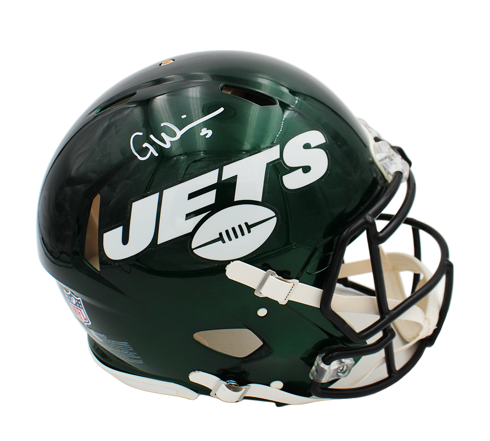 Garrett Wilson Signed New York Jets Speed Authentic NFL