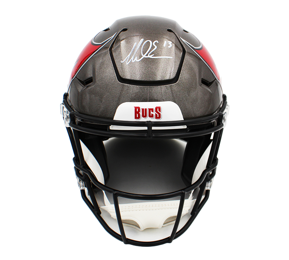 Mike Evans Signed Tampa Bay Buccaneers Speed Flex Authentic NFL Helmet - Image 3