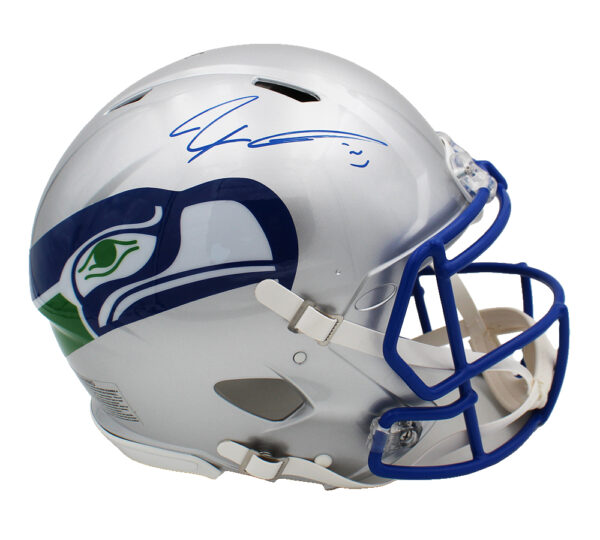 Jaxon Smith-Njigba Seattle Seahawks Speed Authentic Throwback 83-01 NFL Helmet