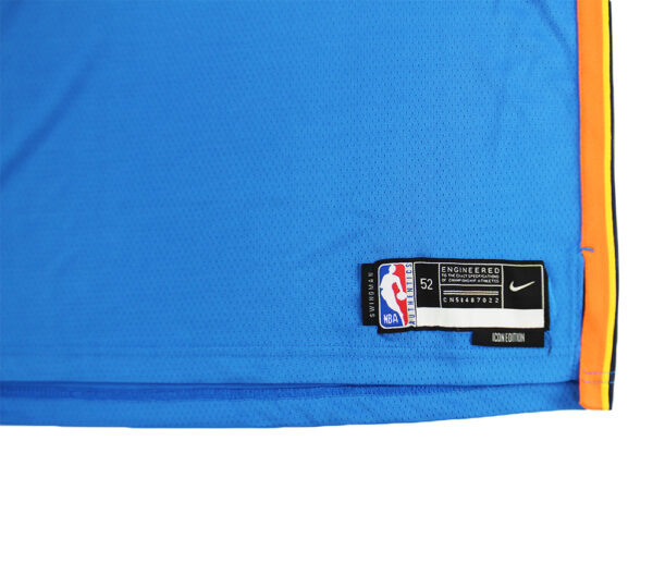 Shai Gilgeous-Alexander Signed Oklahoma City Thunder Nike Blue NBA Jersey - Image 4