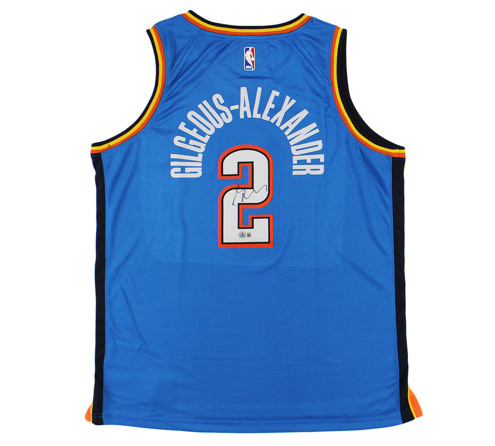 Shai Gilgeous-Alexander Signed Oklahoma City Thunder Nike