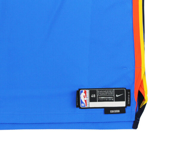 Chet Holmgren Signed Oklahoma City Thunder Nike Blue NBA Jersey - Image 4
