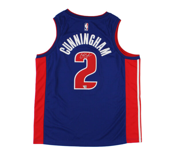 Cade Cunningham Detroit Pistons Nike 21-22 Icon Swingman Blue NBA Jersey