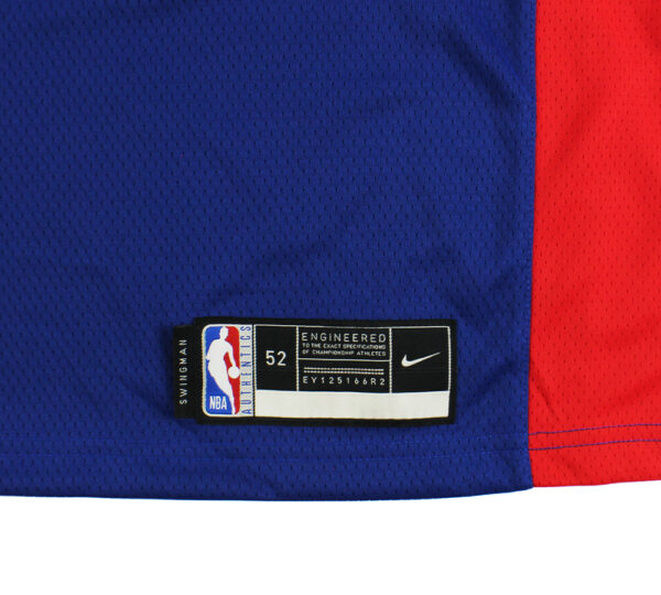 Cade Cunningham Detroit Pistons Nike 21-22 Icon Swingman Blue NBA Jersey - Image 4