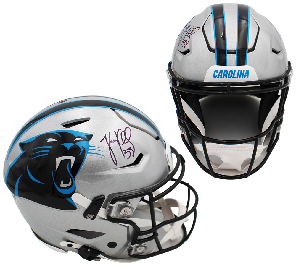 Luke Kuechly Signed Carolina Panthers Speed Flex Authentic NFL Helmet