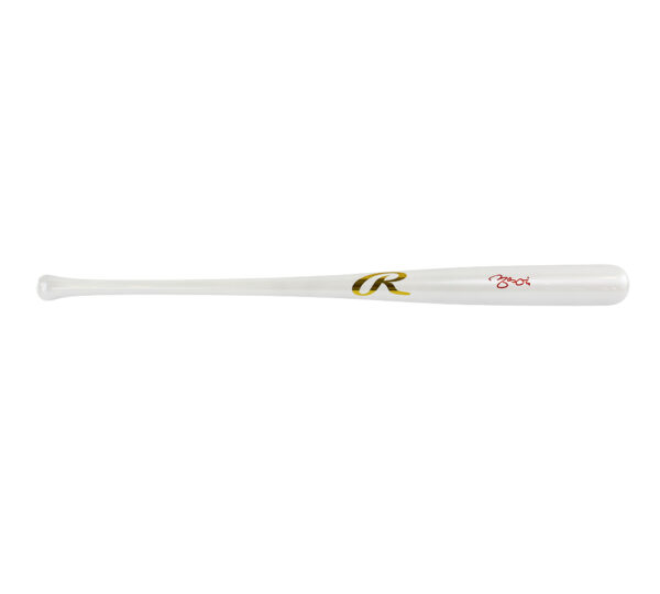 Yadier Molina Signed St. Louis Cardinals Rawlings White Chrome Bat - Image 3