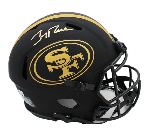 Jerry Rice Signed San Francisco 49ers Speed Authentic Eclipse NFL Helmet