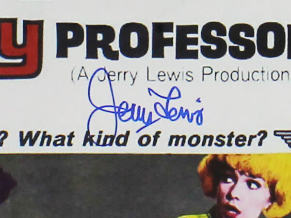 Jerry Lewis Signed Framed 16x20 The Nutty Professor Movie Poster - Image 2