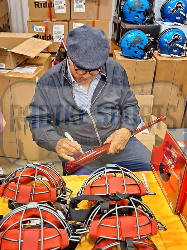 Johnny Bench Signed Cincinnati Reds Rawlings Mach Pro MLB Helmet - Image 3