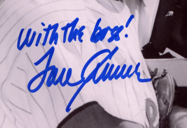 Tom Seaver Signed New York Mets Unframed 8x10 Black & White MLB Photo with "With the Boss" Inscription - Image 2