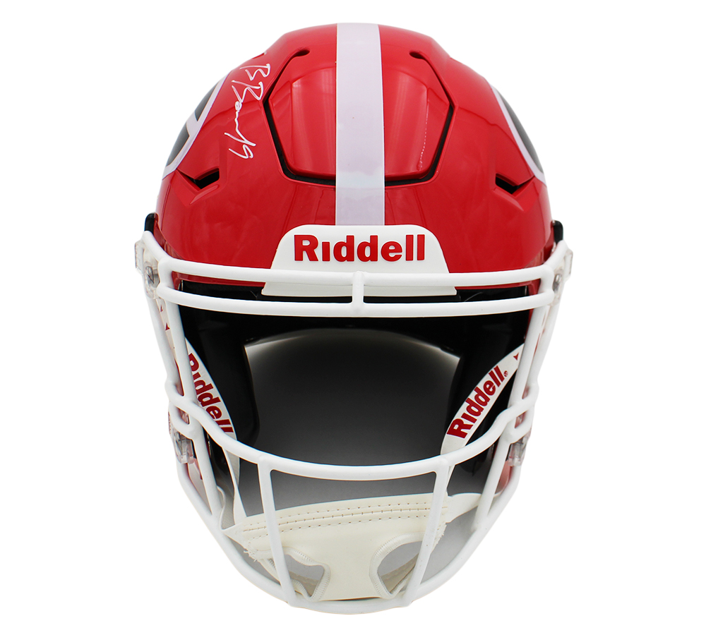 Brock Bowers Signed Georgia Bulldogs Speed Flex Authentic NFL Helmet - Image 3