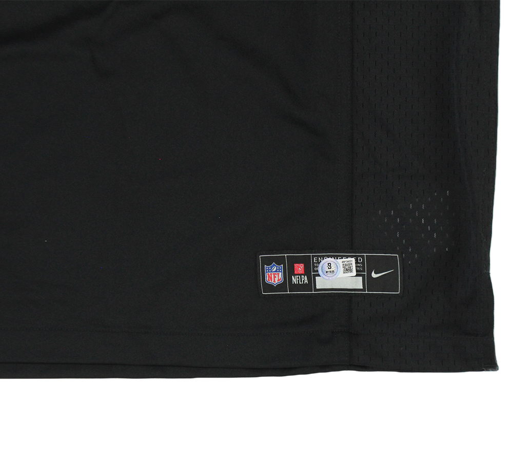 Brock Bowers Signed Las Vegas Raiders Nike Game Black Jersey - Image 4