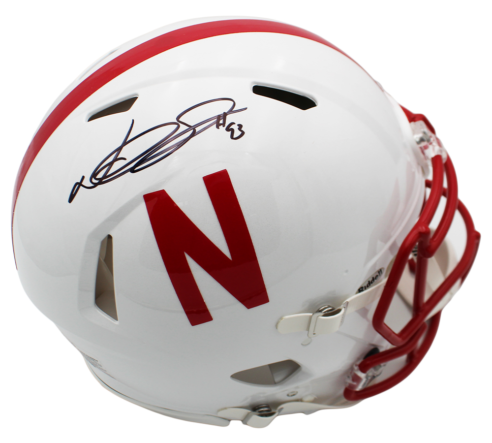 Ndamokung Suh Signed Nebraska Cornhuskers Speed Authentic NCAA Helmet - Radtke Sports Authenticated