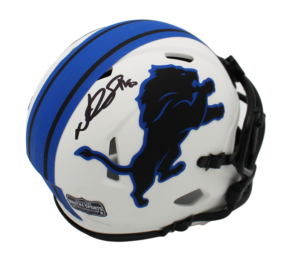 Ndamokung Suh Signed Detroit Lions Speed Lunar NFL Mini Helmet - Radtke Sports Authenticated