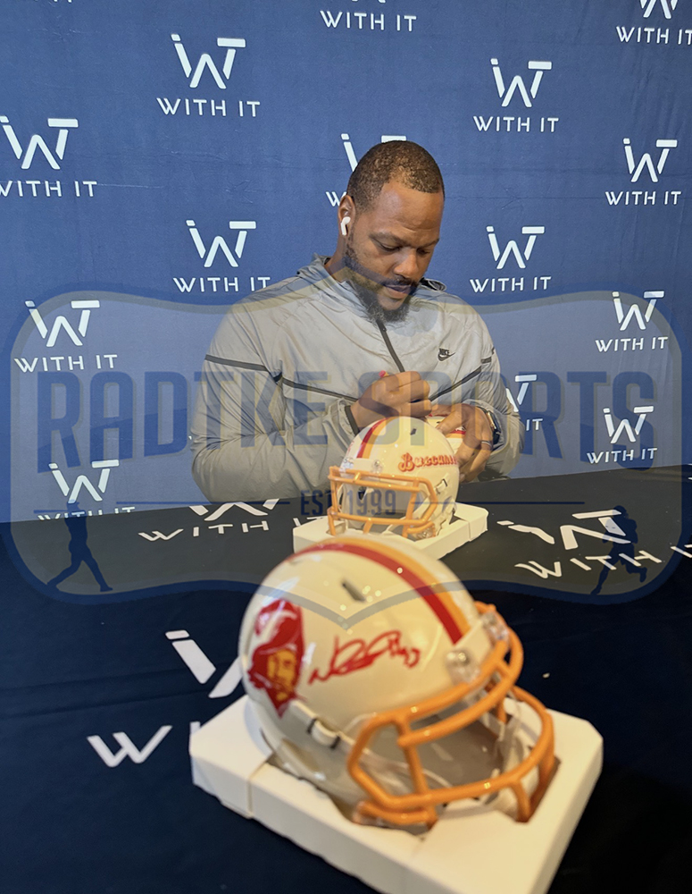 Ndamokung Suh Signed Nebraska Cornhuskers Speed Authentic NCAA Helmet - Radtke Sports Authenticated - Image 3