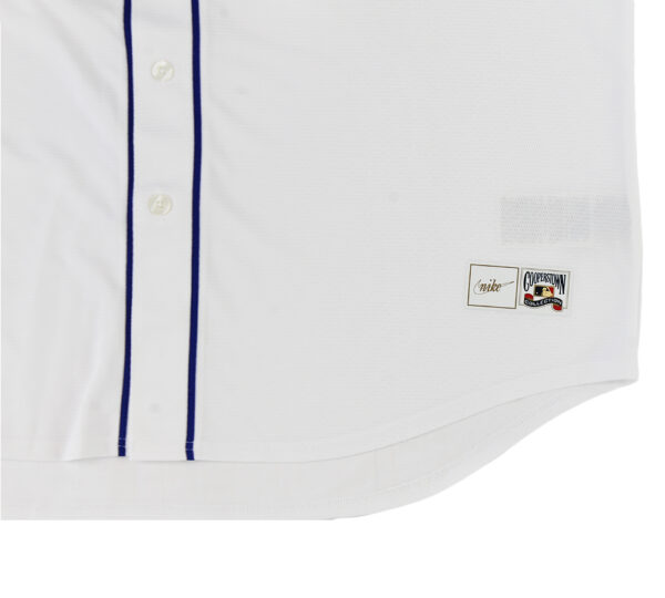Ken Griffey Jr. Signed Seattle Mariners Nike Cooperstown Throwback White MLB Jersey - Image 4