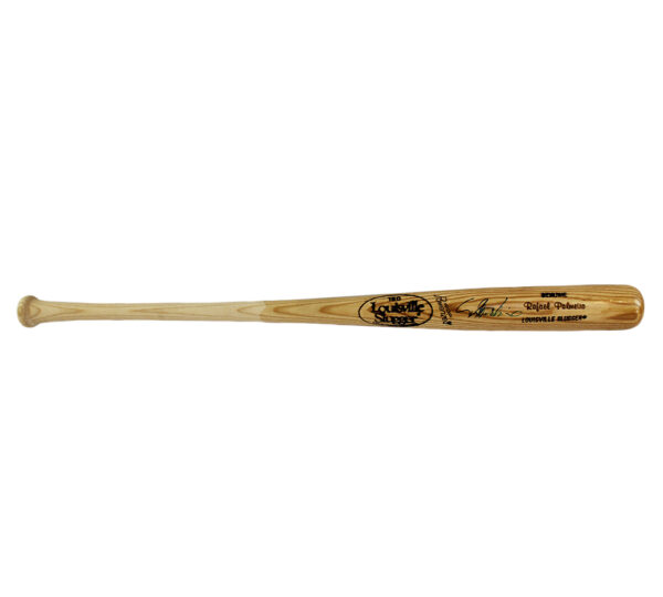 Rafael Palmeiro Signed Chicago Cubs Louisville Slugger Engraved MLB Bat - Image 3