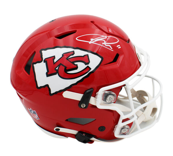 Chris Jones Signed Kansas City Chiefs Speed Flex Authentic NFL Helmet - Image 2
