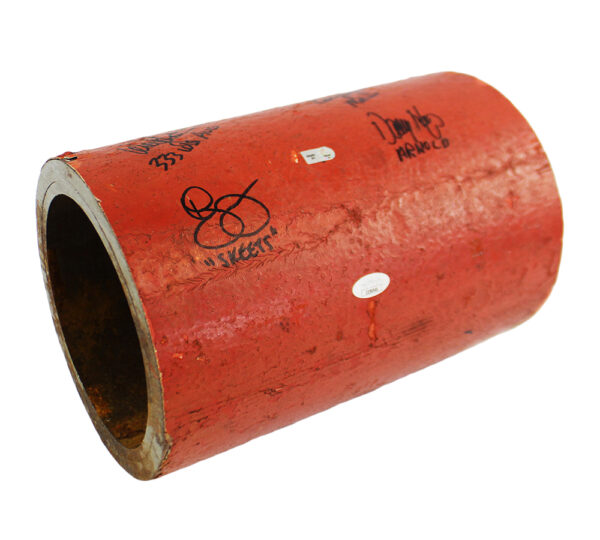 1986 New York Mets Team Signed Shea Stadium Foul Pole #2 including Terry Leach, Ed Hearn, Danny Heep - Image 4