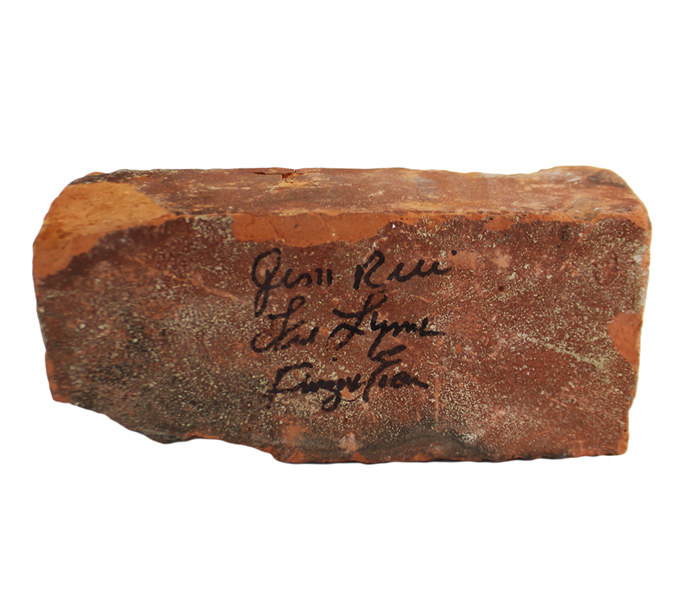 Jim Rice, Fred Lynn, Dwight Evans Signed Boston Red Sox Fenway Park Red Brick #2