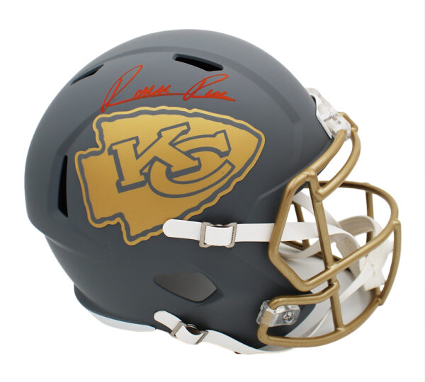 Rashee Rice Signed Kansas City Chiefs Full Size Speed Slate NFL Helmet