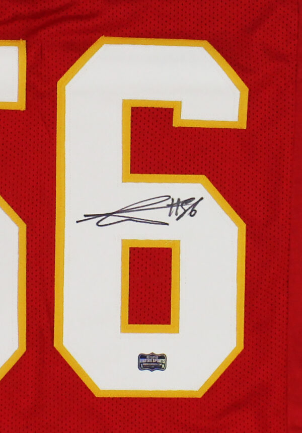 George Karlaftis Signed Kansas City Custom Red Jersey - Image 2