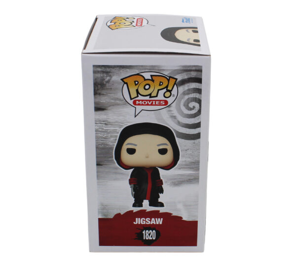 Tobin Bell Signed Saw Movie Jigsaw #1820 Funko Pop! with "Jigsaw" Inscription - Image 4