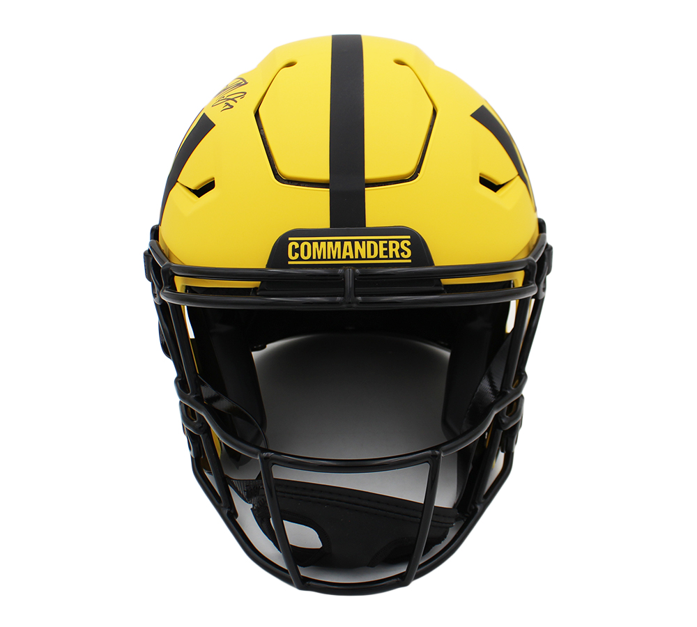 Terry McLaurin Signed Washington Commanders Speed Flex Authentic Rave NFL Helmet - Image 3