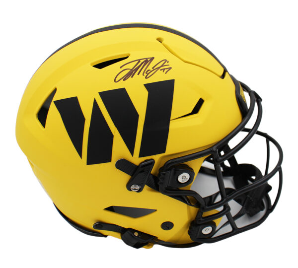 Terry McLaurin Signed Washington Commanders Speed Flex Authentic Rave NFL Helmet - Image 2