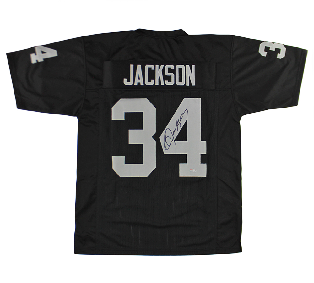 Bo Jackson Signed Los Angeles Custom Black Jersey
